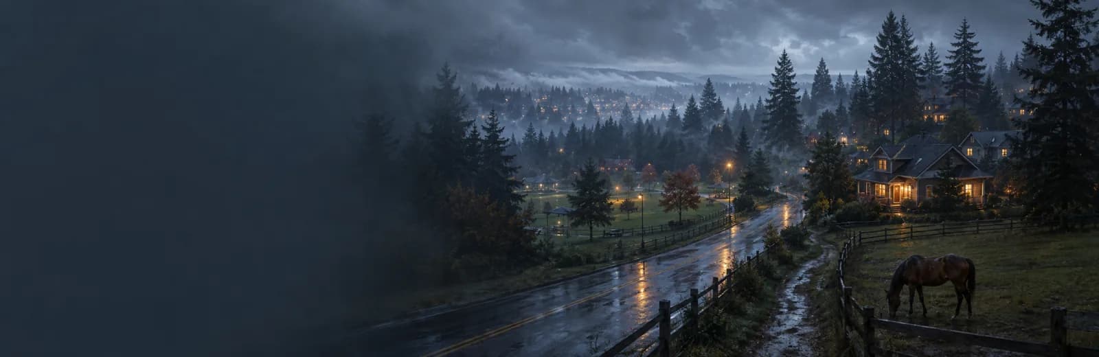 An editorial illustration of Brier, Washington