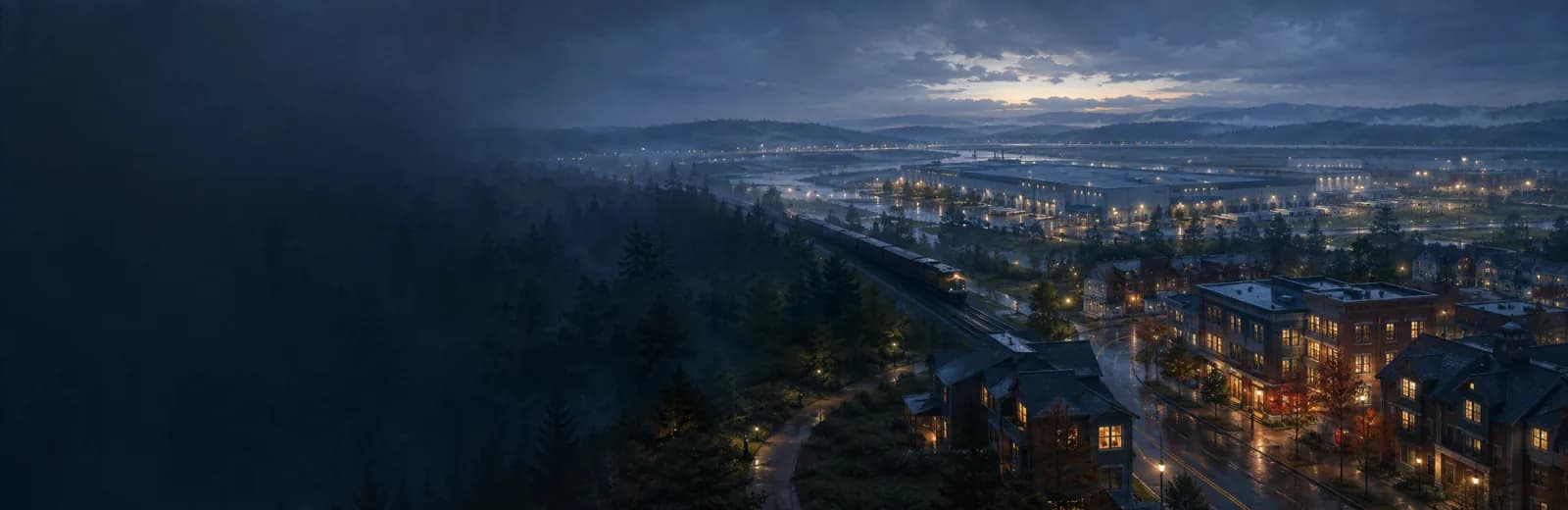 An editorial illustration of DuPont, Washington