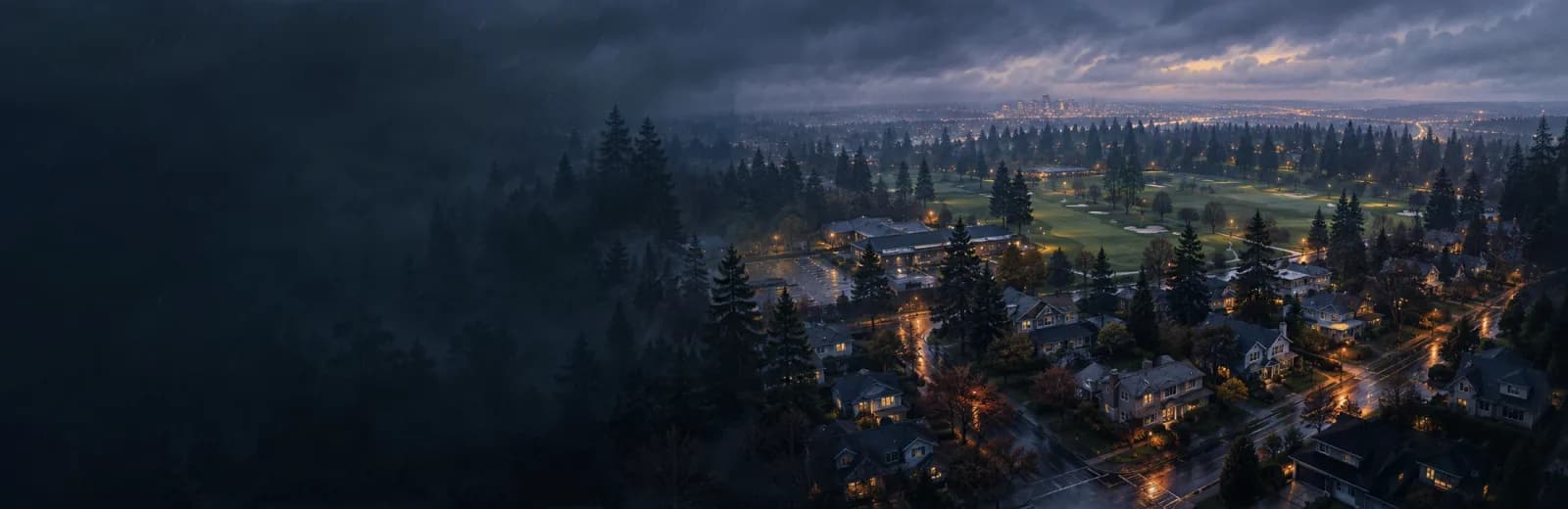 An editorial illustration of Fircrest, Washington