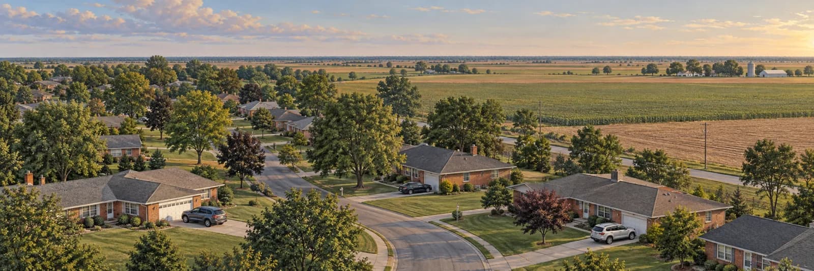 An editorial illustration of Kent Acres, Delaware