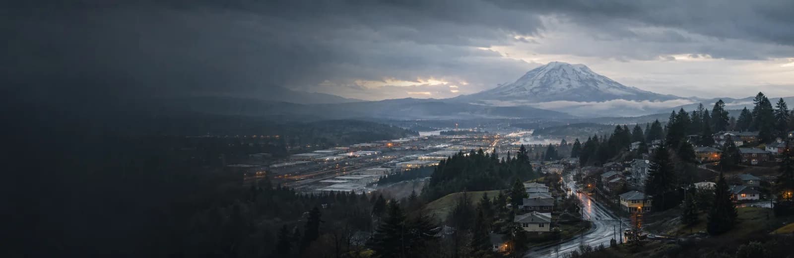 An editorial illustration of Milton, Washington