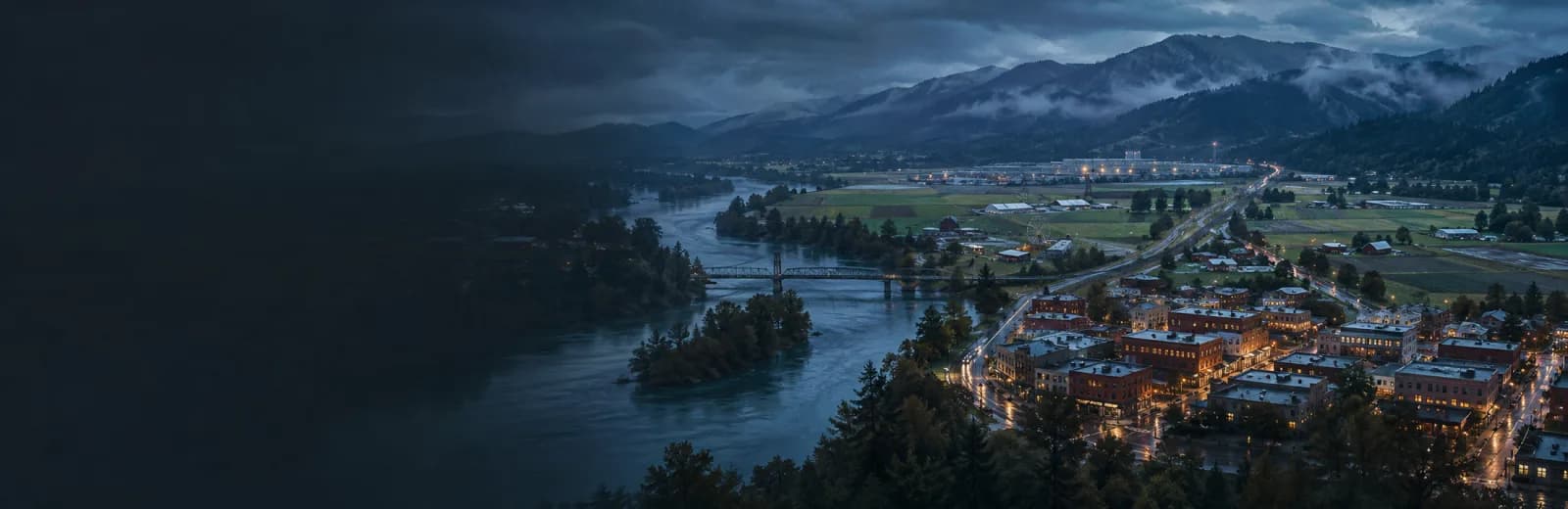 An editorial illustration of Monroe, Washington