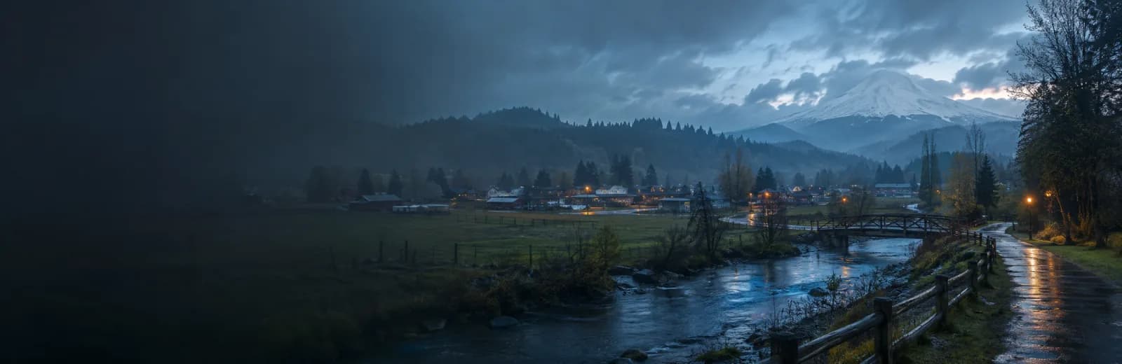 An editorial illustration of South Prairie, Washington