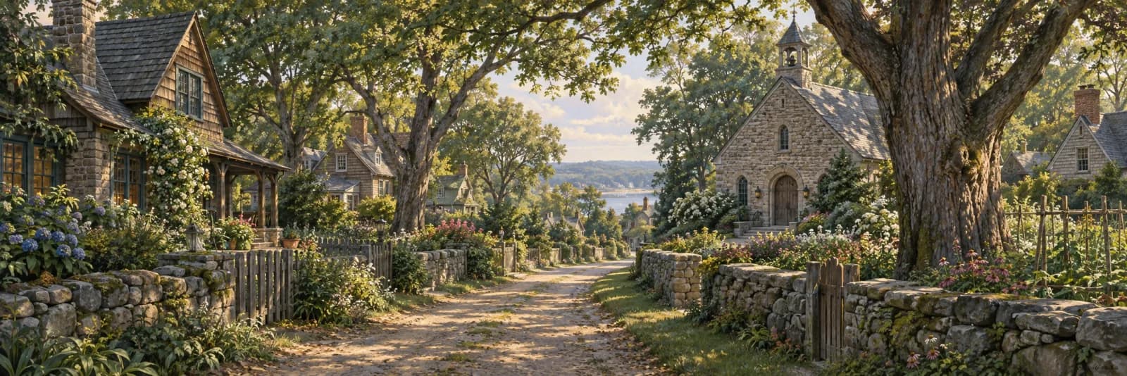 An editorial illustration of Ardentown, Delaware